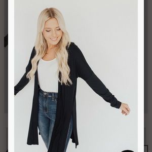 CJLA Black Kimono